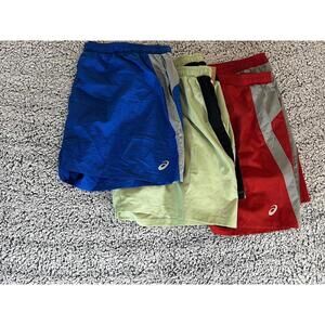 ASICS Men’s 3XL Athletic Shorts Lot of 3 NWT + NWOT Running Training